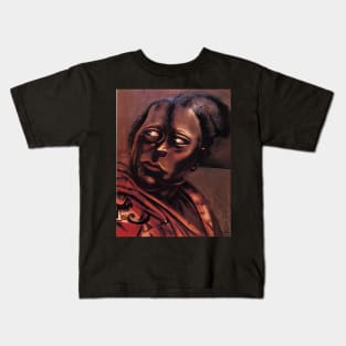 head of a woman 1936 - David Alfaro Siqueiros Kids T-Shirt